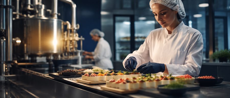 Productie van speciaalvoeding bij Hollandia Food Specialties