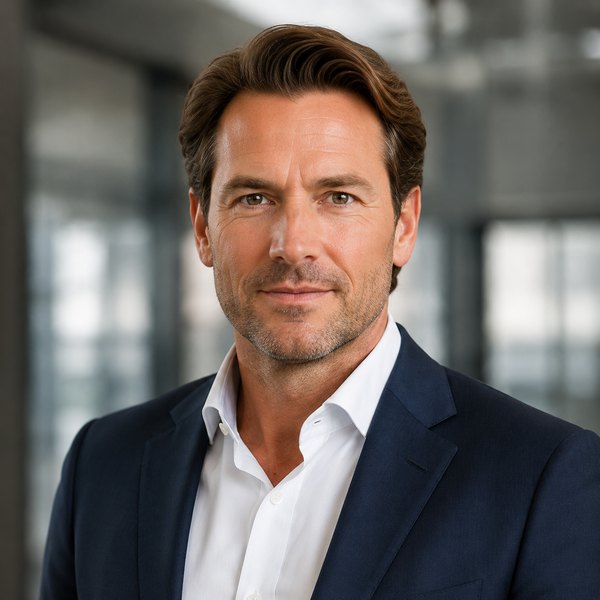 Portret van Thomas Bakker